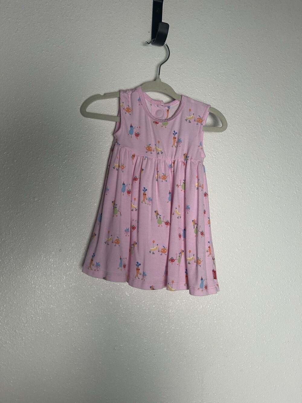 Magnetic Me Multicolored “Turnip The Beet” Fruit Modal Dress Size 3-6 Months